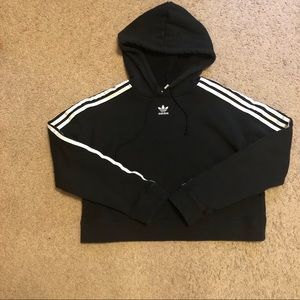Adidas cropped hoodie